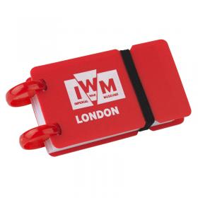 IWM london red mini notepad front main image closed